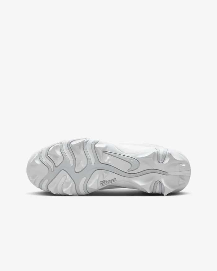 Kids Nike Vapor Edge Shark 2 WhitePure PlatinumMetallic Silver Nike Shoes 70 and Under