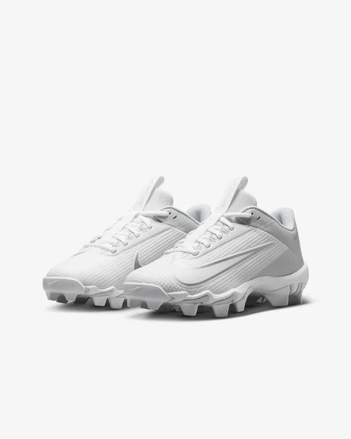 Kids Nike Vapor Edge Shark 2 WhitePure PlatinumMetallic Silver Nike Shoes 70 and Under