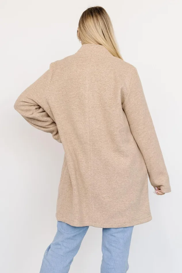 Knoll Notch Jacket Oatmeal Women Baltic Born Outerwear Knoll Notch Jacket Oatmeal Women Baltic Born Outerwear