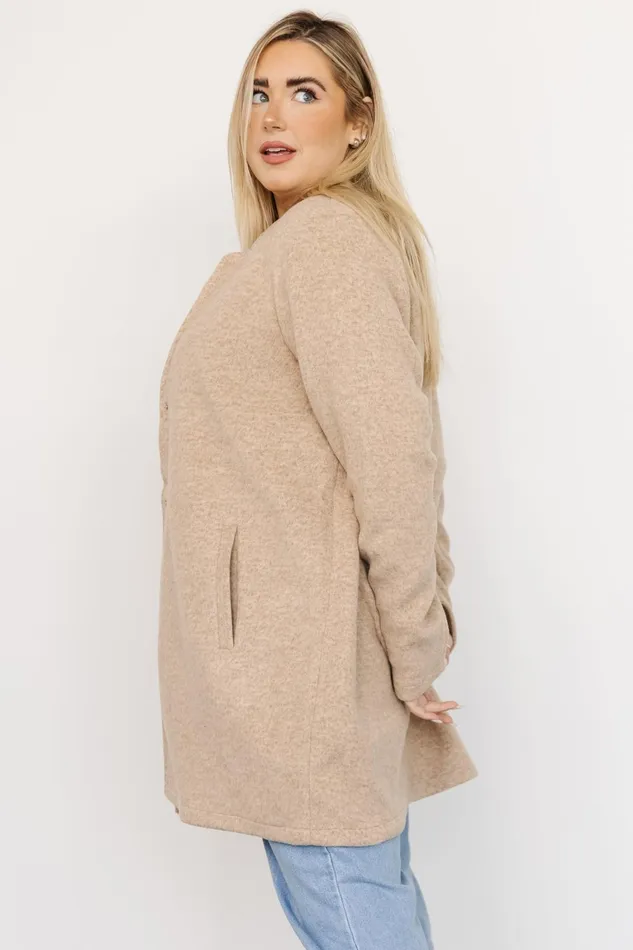 Knoll Notch Jacket Oatmeal Women Baltic Born Outerwear Knoll Notch Jacket Oatmeal Women Baltic Born Outerwear
