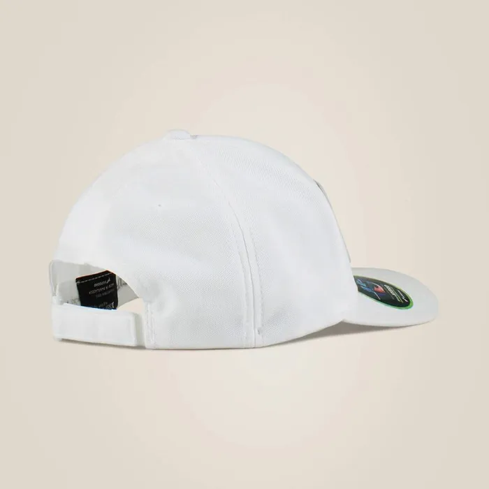 Large Logo Patch Cap White Men Ariat Hats and Caps