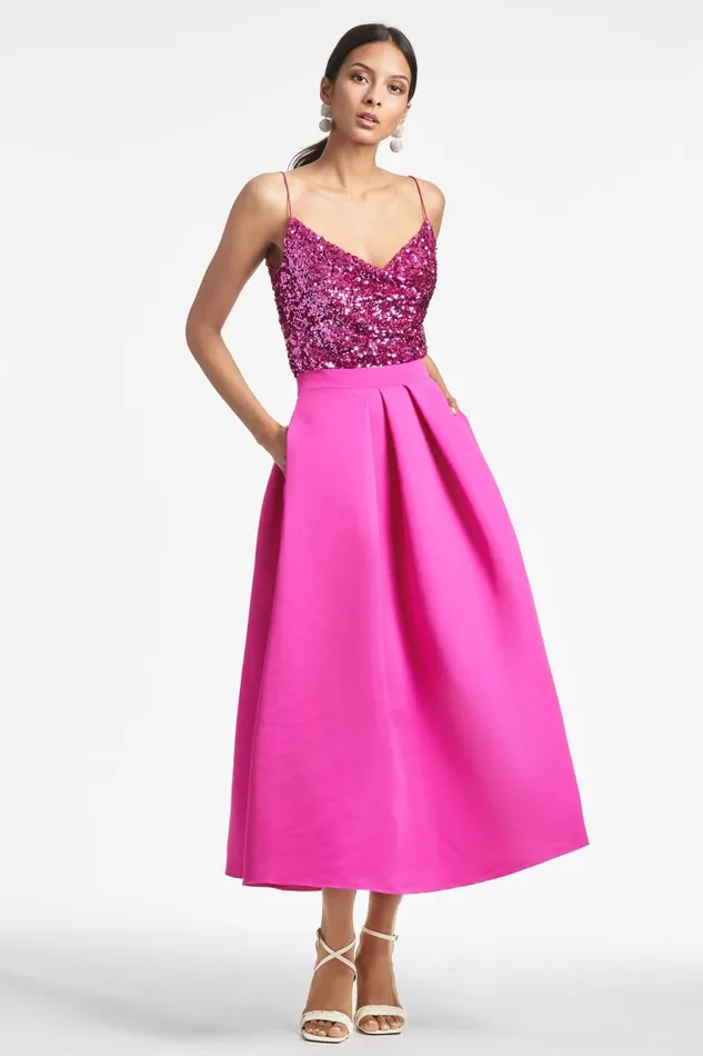 Leighton Skirt 8211 Cerise Women Sachin and Babi Matching Sets