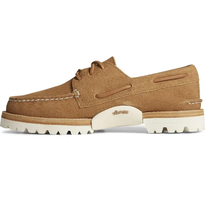 Loafers and Oxfords MenWomen Sperry Unisex Cloud Authentic Original 3Eye Vibram Boat Shoe Tan