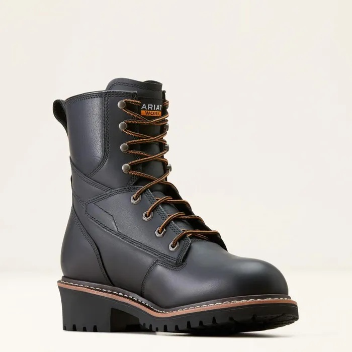Logger Shock Shield Waterproof Work Boot Black Men Ariat Work Boots Logger Shock Shield Waterproof Work Boot Black Men Ariat Work Boots