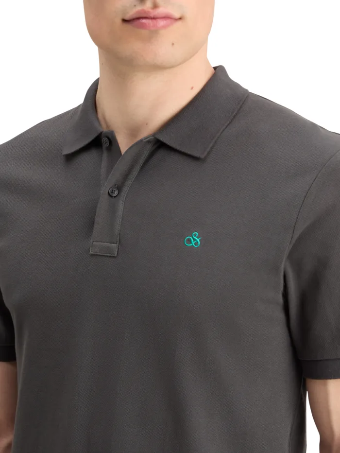 LOGO PIQUE POLO Vinyl Men Scotch and Soda TShirts and Polo Shirts
