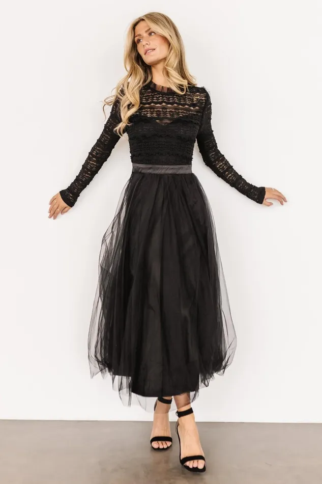 Lonnie Tulle Dress Black Women Baltic Born Tulle Styles Lonnie Tulle Dress Black Women Baltic Born Tulle Styles