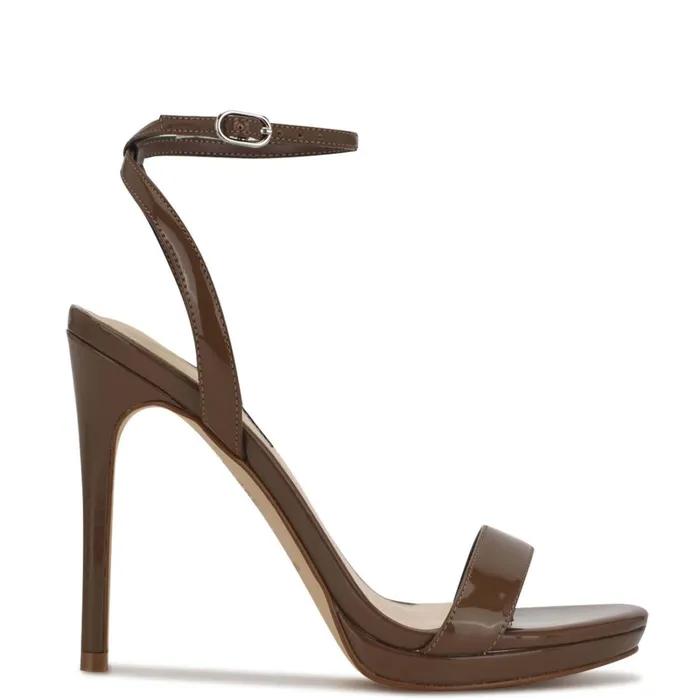 Loola Ankle Strap Sandals New Maple Women Nine West Dress