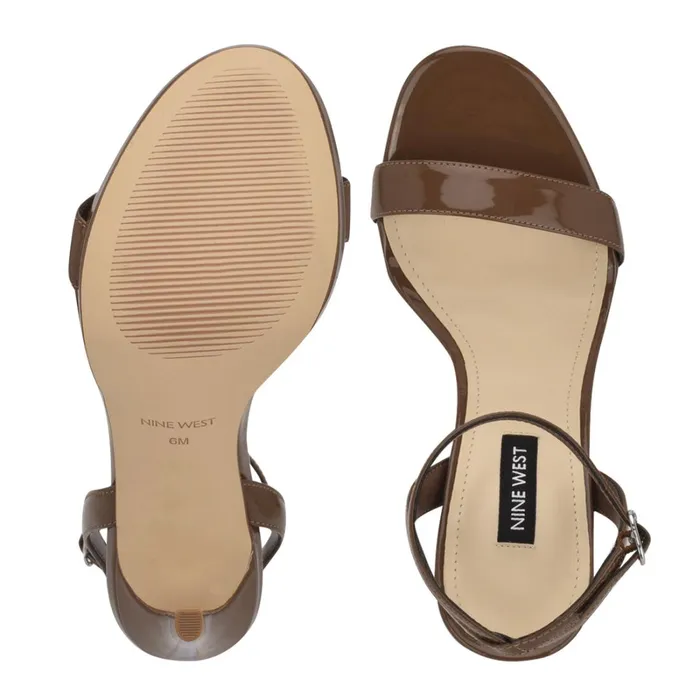 Loola Ankle Strap Sandals New Maple Women Nine West Dress