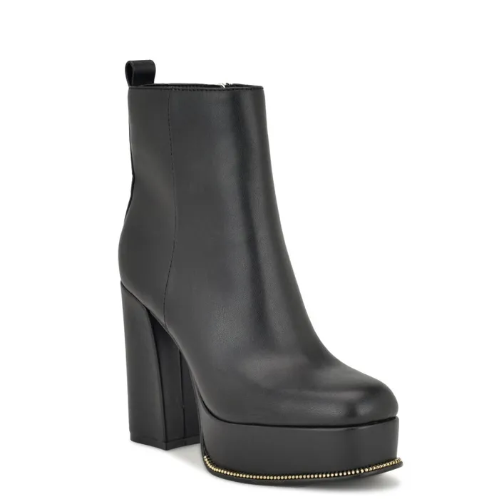 Loraine Dress Booties Black Women Nine West Boots and Booties