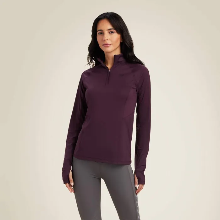 Lumina Lowell Baselayer Mulberry Women Ariat TShirts and Tops