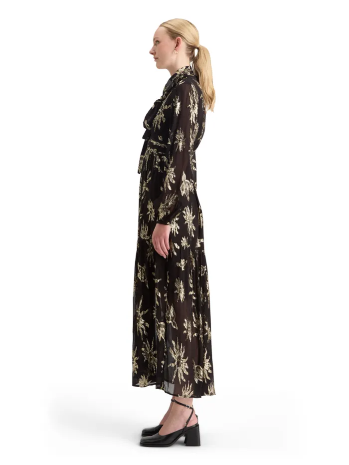 LUREX FIL COUPE MAXI DRESS Mystic Sky Lurex Women Scotch and Soda Dresses and Jumpsuits LUREX FIL COUPE MAXI DRESS Mystic Sky Lurex Women Scotch and Soda Dresses and Jumpsuits