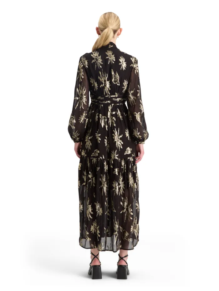 LUREX FIL COUPE MAXI DRESS Mystic Sky Lurex Women Scotch and Soda Dresses and Jumpsuits LUREX FIL COUPE MAXI DRESS Mystic Sky Lurex Women Scotch and Soda Dresses and Jumpsuits
