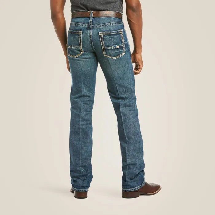 M5 Slim Boundary Stackable Straight Leg Jean Gulch Men Ariat Denim M5 Slim Boundary Stackable Straight Leg Jean Gulch Men Ariat Denim