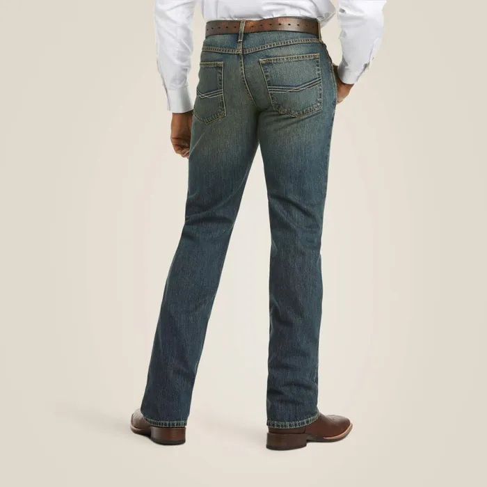 M5 Slim Legacy Stackable Straight Leg Jean Swagger Men Ariat Denim M5 Slim Legacy Stackable Straight Leg Jean Swagger Men Ariat Denim