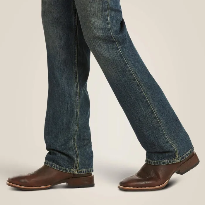 M5 Slim Legacy Stackable Straight Leg Jean Swagger Men Ariat Denim M5 Slim Legacy Stackable Straight Leg Jean Swagger Men Ariat Denim