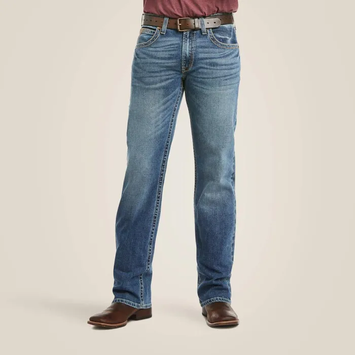M5 Slim Stretch Stillwell Stackable Straight Leg Jean Fargo Men Ariat Denim