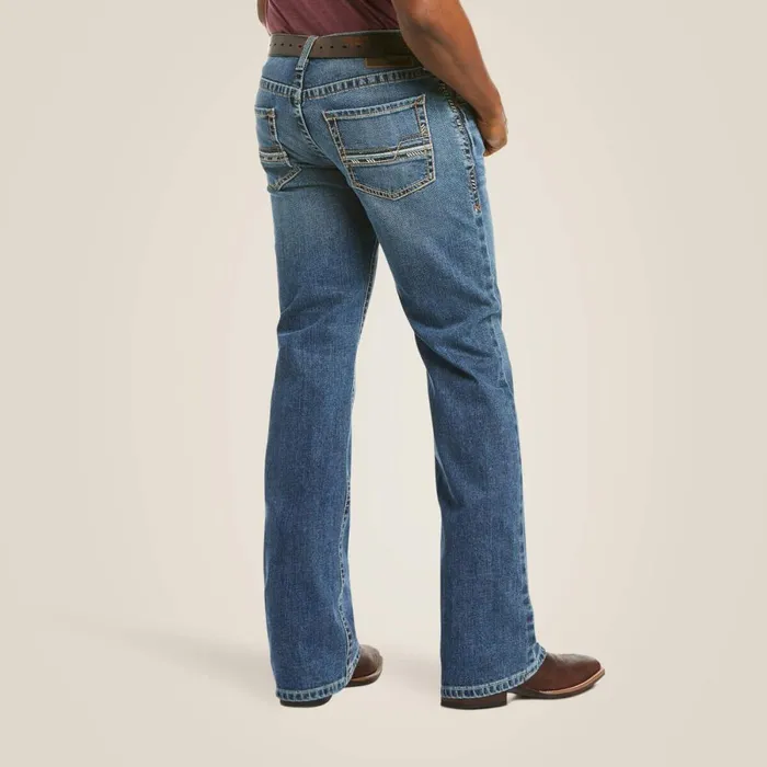 M5 Slim Stretch Stillwell Stackable Straight Leg Jean Fargo Men Ariat Denim