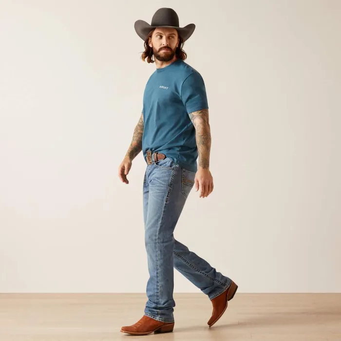 M5 Straight Lark Straight Jean Baylor Men Ariat Denim