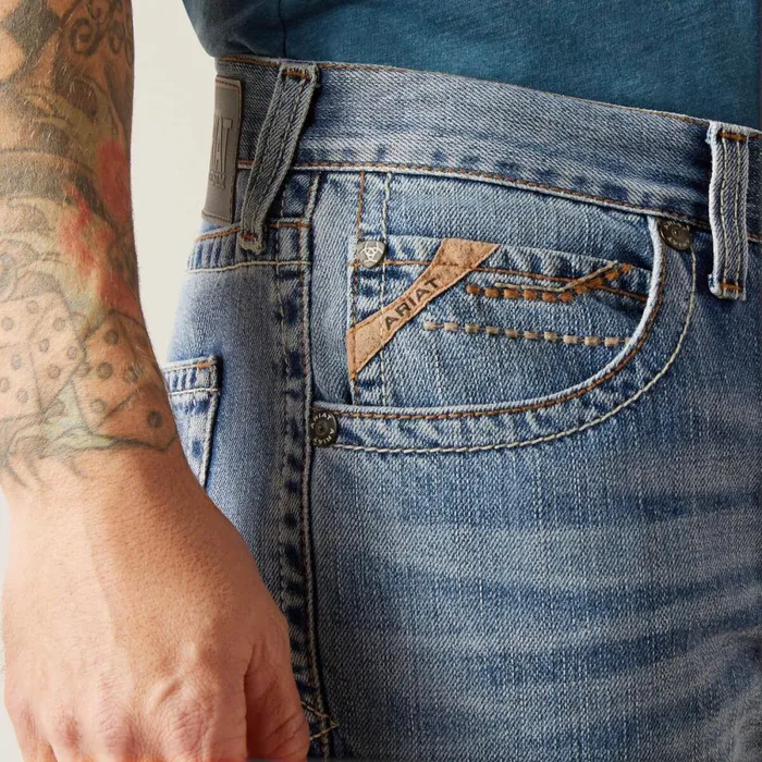 M5 Straight Lark Straight Jean Baylor Men Ariat Denim
