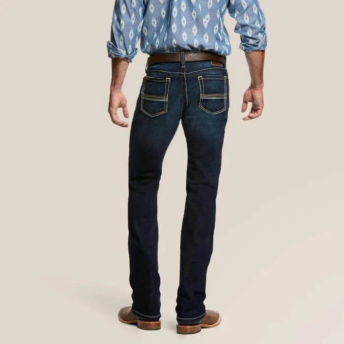 M7 Rocker Concord Stretch Stackable Straight Leg Jean Dodge Men Ariat Denim M7 Rocker Concord Stretch Stackable Straight Leg Jean Dodge Men Ariat Denim
