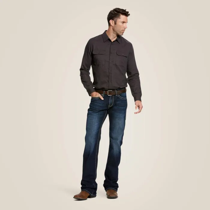 M7 Rocker Concord Stretch Stackable Straight Leg Jean Dodge Men Ariat Denim M7 Rocker Concord Stretch Stackable Straight Leg Jean Dodge Men Ariat Denim