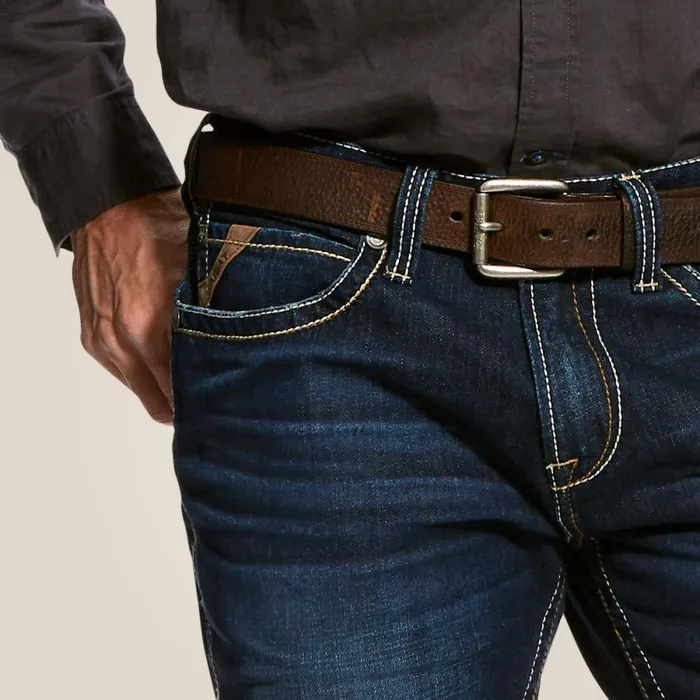 M7 Rocker Concord Stretch Stackable Straight Leg Jean Dodge Men Ariat Denim M7 Rocker Concord Stretch Stackable Straight Leg Jean Dodge Men Ariat Denim