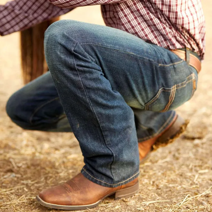 M7 Rocker Stretch Coltrane Stackable Straight Leg Jean Silverton Men Ariat Denim M7 Rocker Stretch Coltrane Stackable Straight Leg Jean Silverton Men Ariat Denim