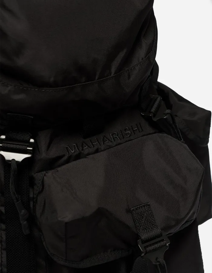 Maharishi Bags 1114 Maha MALICE Backpack Black 8211 Men