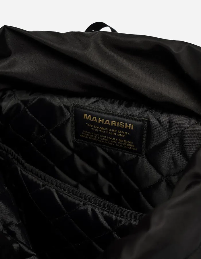 Maharishi Bags 1114 Maha MALICE Backpack Black 8211 Men