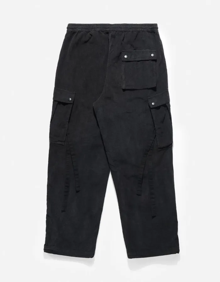 Maharishi Cargo Pants 4569 Hemp Utility Cargo Track Pants Black 8211 Men