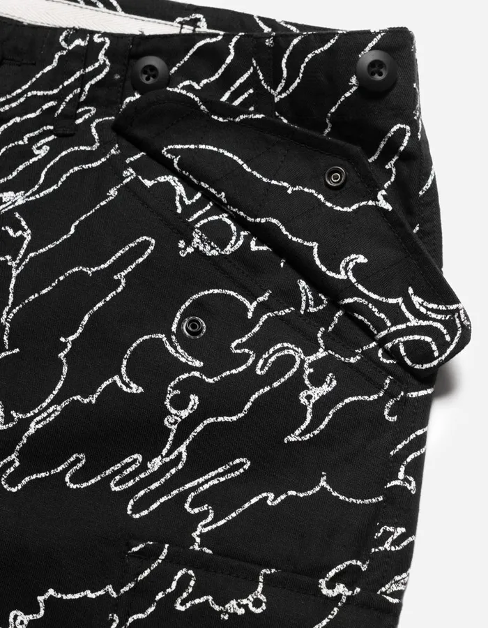 Maharishi Cargo Pants 5136 Maha Basquiat M65 Cargo Pants Black 8211 Men