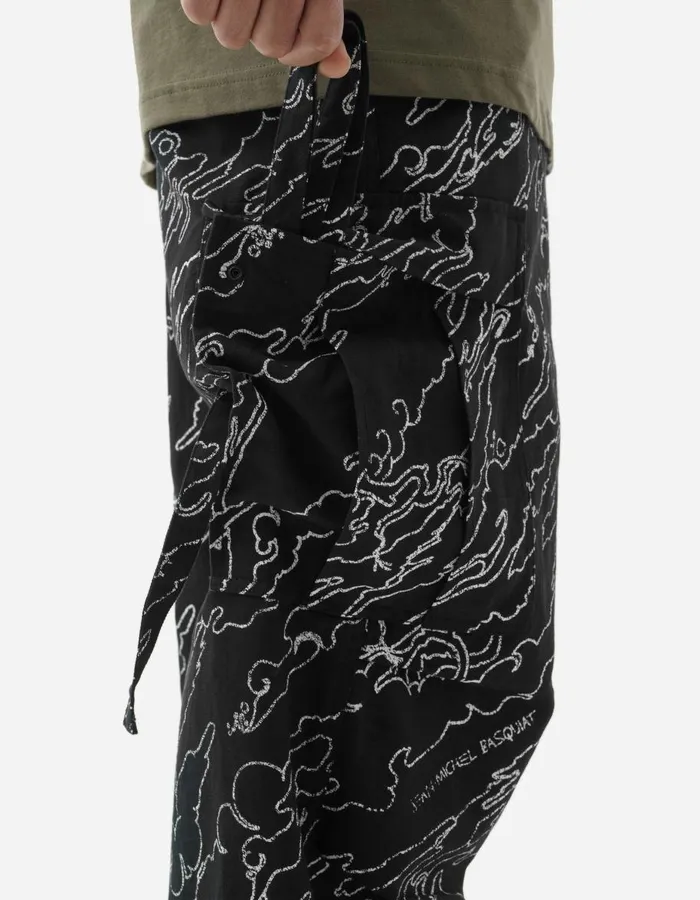 Maharishi Cargo Pants 5136 Maha Basquiat M65 Cargo Pants Black 8211 Men
