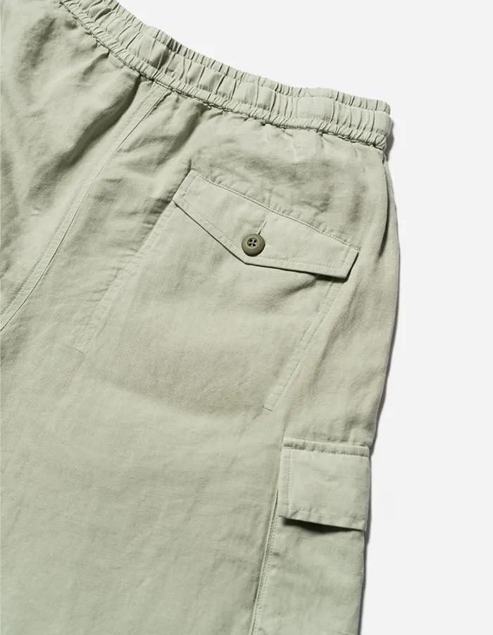 Maharishi Cargo Pants 5213 Hemp Asym Cargo Track Pants Sage 8211 Men