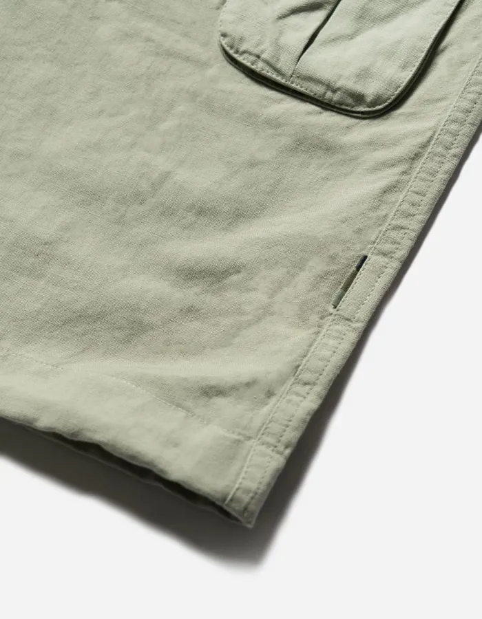 Maharishi Cargo Pants 5213 Hemp Asym Cargo Track Pants Sage 8211 Men