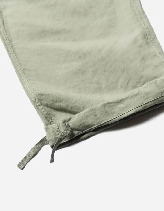 Maharishi Cargo Pants 5213 Hemp Asym Cargo Track Pants Sage 8211 Men