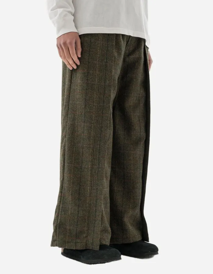 Maharishi Hakama Pants 5334 Wool Hakama Track Pants Olive 8211 Men