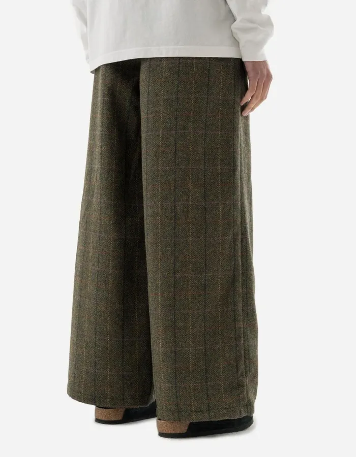 Maharishi Hakama Pants 5334 Wool Hakama Track Pants Olive 8211 Men