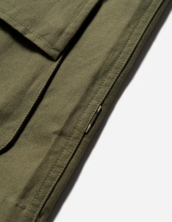 Maharishi Long Sleeve Shirts 5200 Hemp Jungle Utility Jacket Olive OG107F 8211 Men