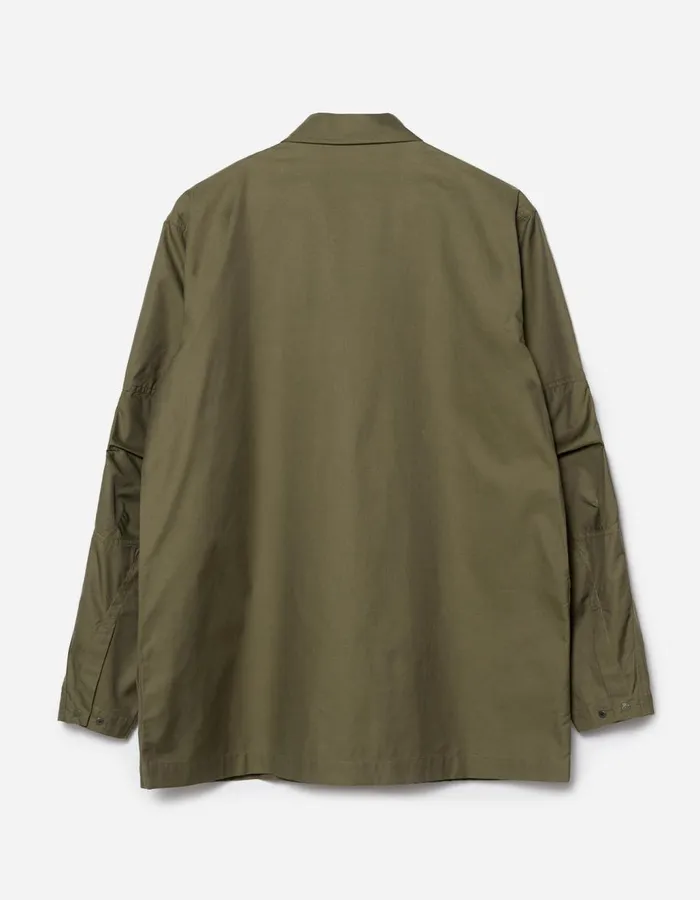 Maharishi Long Sleeve Shirts 5219 Maha Trek Shirt Olive 8211 Men