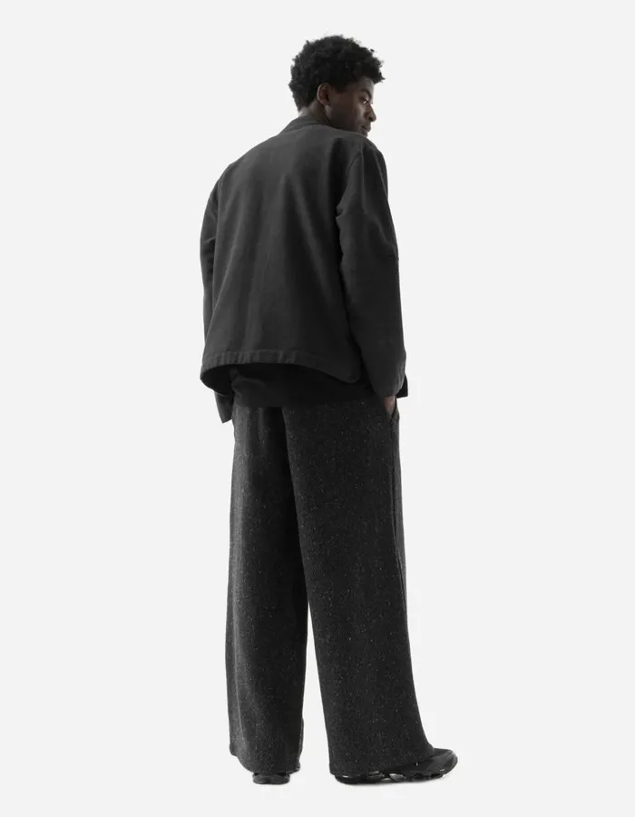 Maharishi Long Sleeve Shirts 5330 Asym Monk Shirt Black 8211 Men
