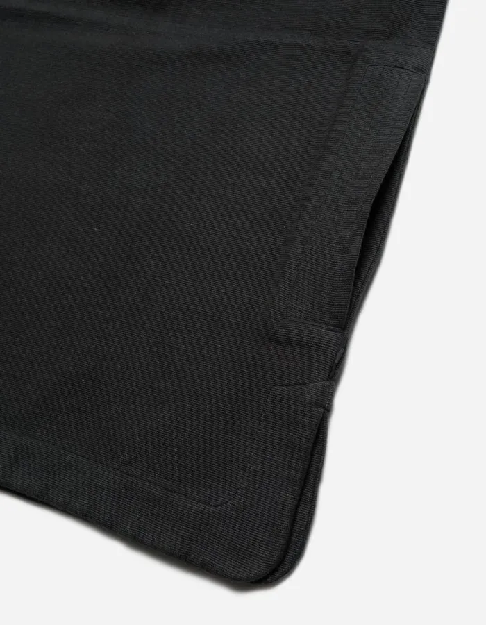 Maharishi Long Sleeve Shirts 5330 Asym Monk Shirt Black 8211 Men