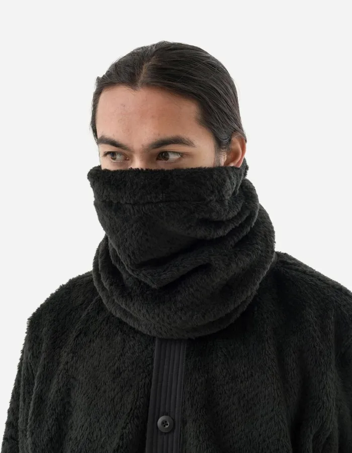 Maharishi Scarves 5263 Polartec Fleece Neck Gaiter Black 8211 Men