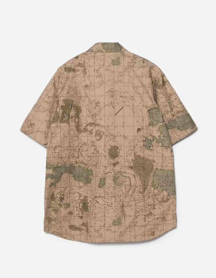 Maharishi Short Sleeve Shirts 5226 Contour Trek Shirt Desert 8211 Men