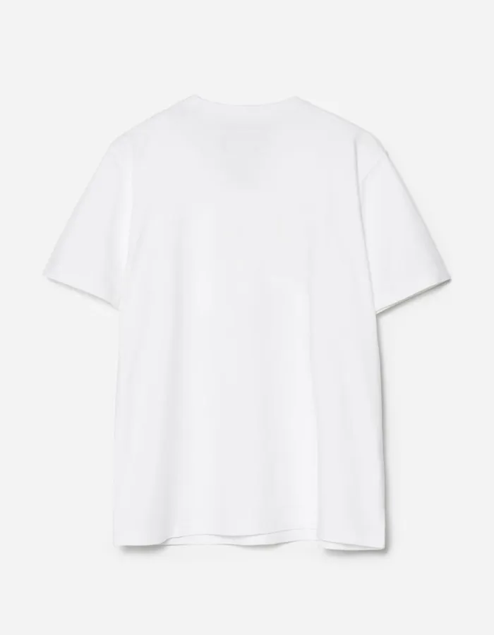 Maharishi Short Sleeve TShirts 1310 Maha Basquiat Camo Box TShirt White 8211 Men