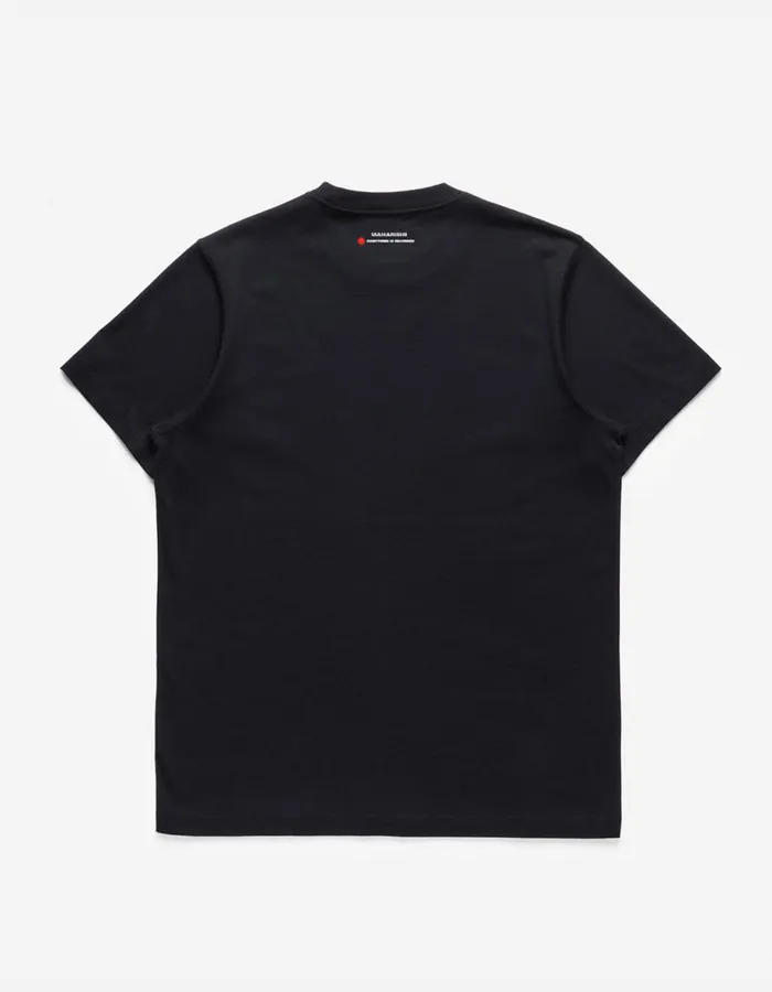 Maharishi Short Sleeve TShirts 1314 Autumn Equinox TShirt Black 8211 Men