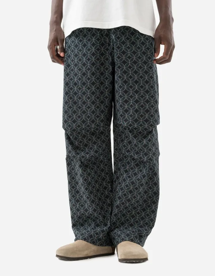 Maharishi Track Pants 5208 Wagara Asym Loose Track Pants Black 8211 Men