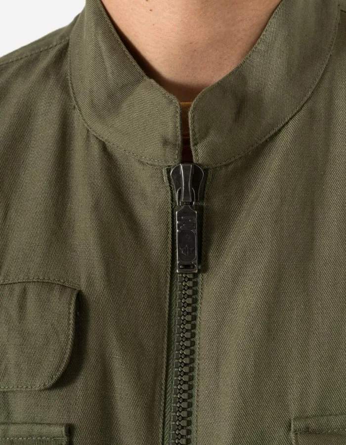 Maharishi Vests 5201 Hemp Utility Vest Olive OG107F 8211 Men