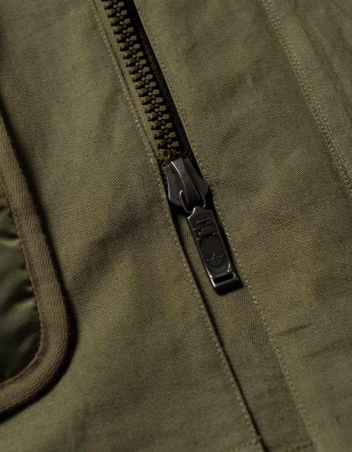 Maharishi Vests 5201 Hemp Utility Vest Olive OG107F 8211 Men