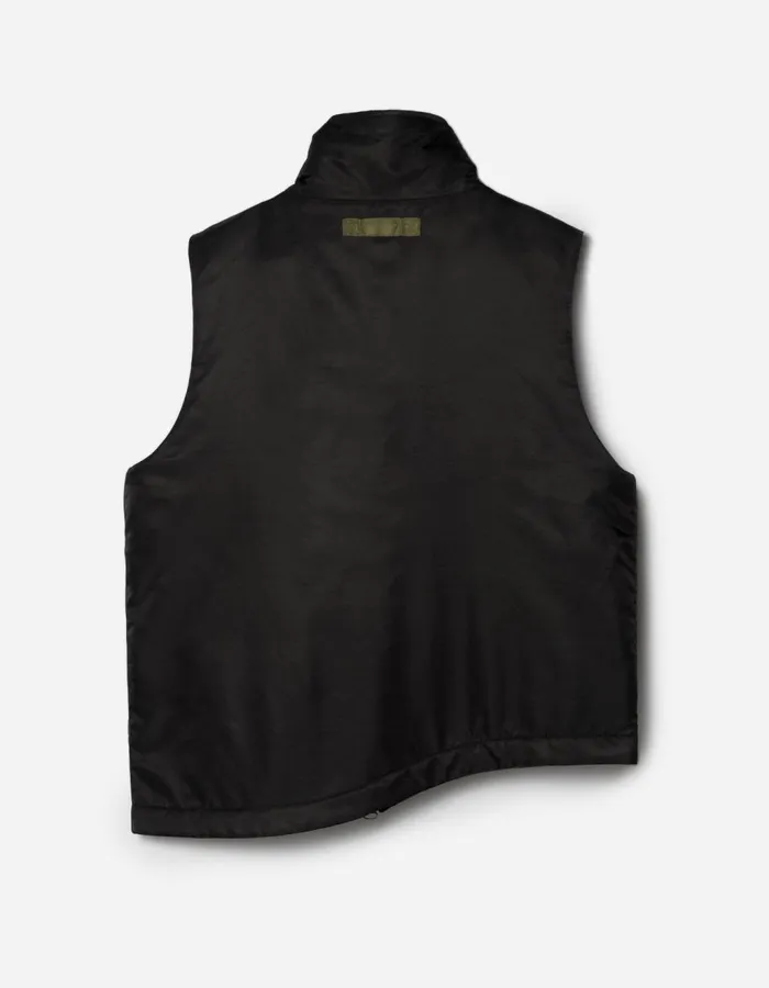 Maharishi Vests 5275 Padded Flight Vest BlackOlive 8211 Men