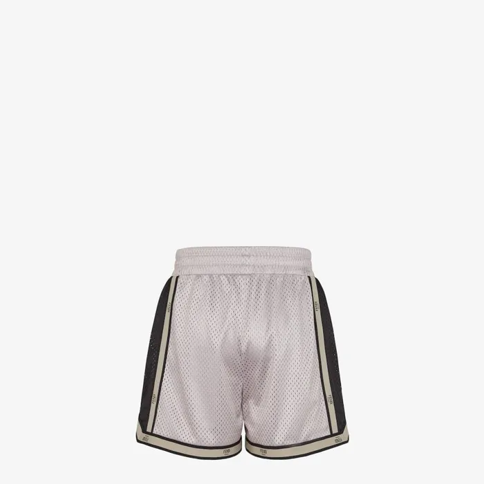 Man Grey Tech Mesh Trousers Grey Fendi Activewear